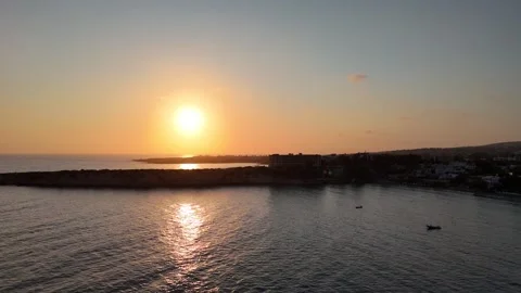 Aerial View of Cyprus Stock Footage 311461058