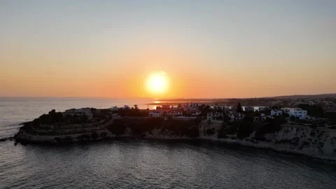 Aerial View of Cyprus Stock Footage 311461742