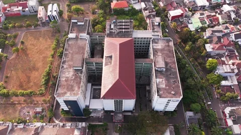 Aerial View of Data Center Rooftop Cooling Stock Footage 343968074