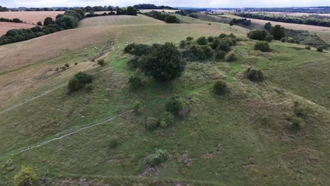 Aerial View of Deacon Hill Stock Footage 311474483