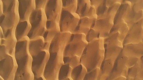 Aerial view of a desert Stock Footage 97358243