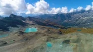 Aerial View Of Dolomites Mountains In Italy Stock Footage