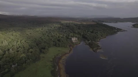 Aerial view of dramatic landscape Stock Footage 249961113