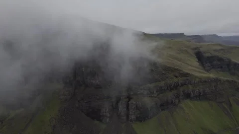 Aerial view of dramatic landscape Stock Footage 249961196