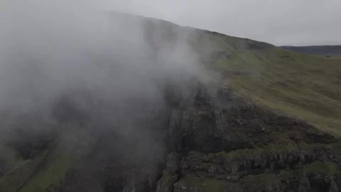 Aerial view of dramatic landscape Stock Footage 249961262
