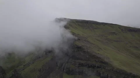 Aerial view of dramatic landscape Stock Footage 249961269