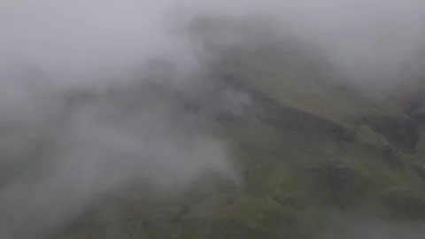Aerial view of dramatic landscape Stock Footage 249961274