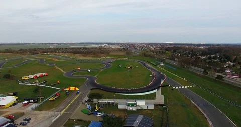 Aerial view of drift track Stock Footage 121801459
