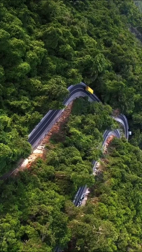 Aerial view with drone camera Stock Footage 272149363