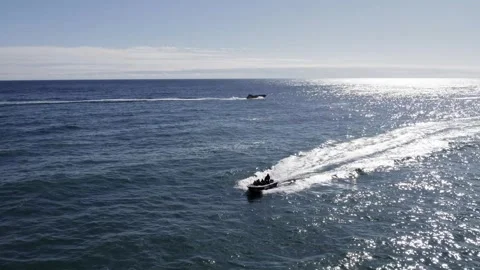 Aerial view drone over beach sea. Stock Footage 299735137
