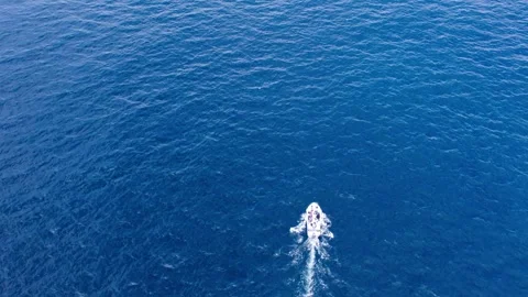 Aerial view drone over beach sea. Stock Footage 299897655