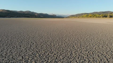 Aerial view drought 動画素材 124789144