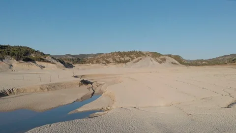 Aerial view drought 動画素材 124789393