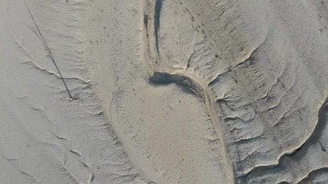 Aerial view drought 動画素材 124790866