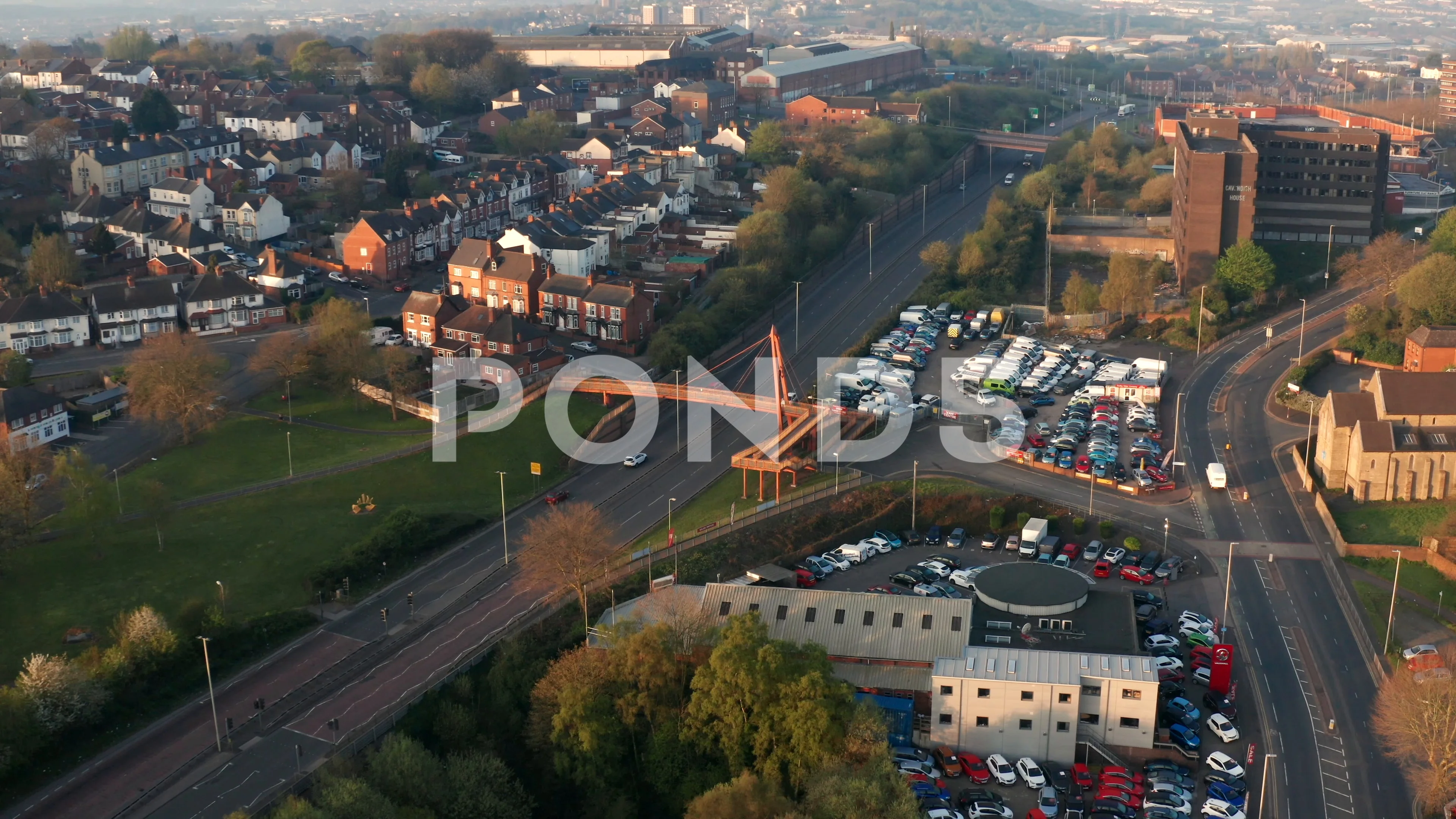 aerial view of dudley