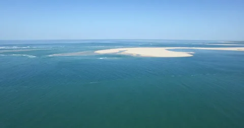 Aerial view of the Dune du Pilat Stock Footage 57239533