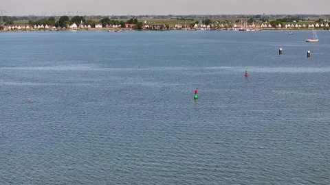 Aerial View of Durgerdam Video stock 309866795