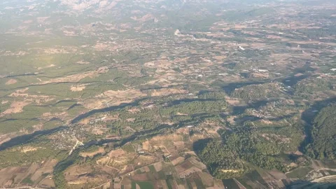 Aerial view of earth Stock Footage 337222629