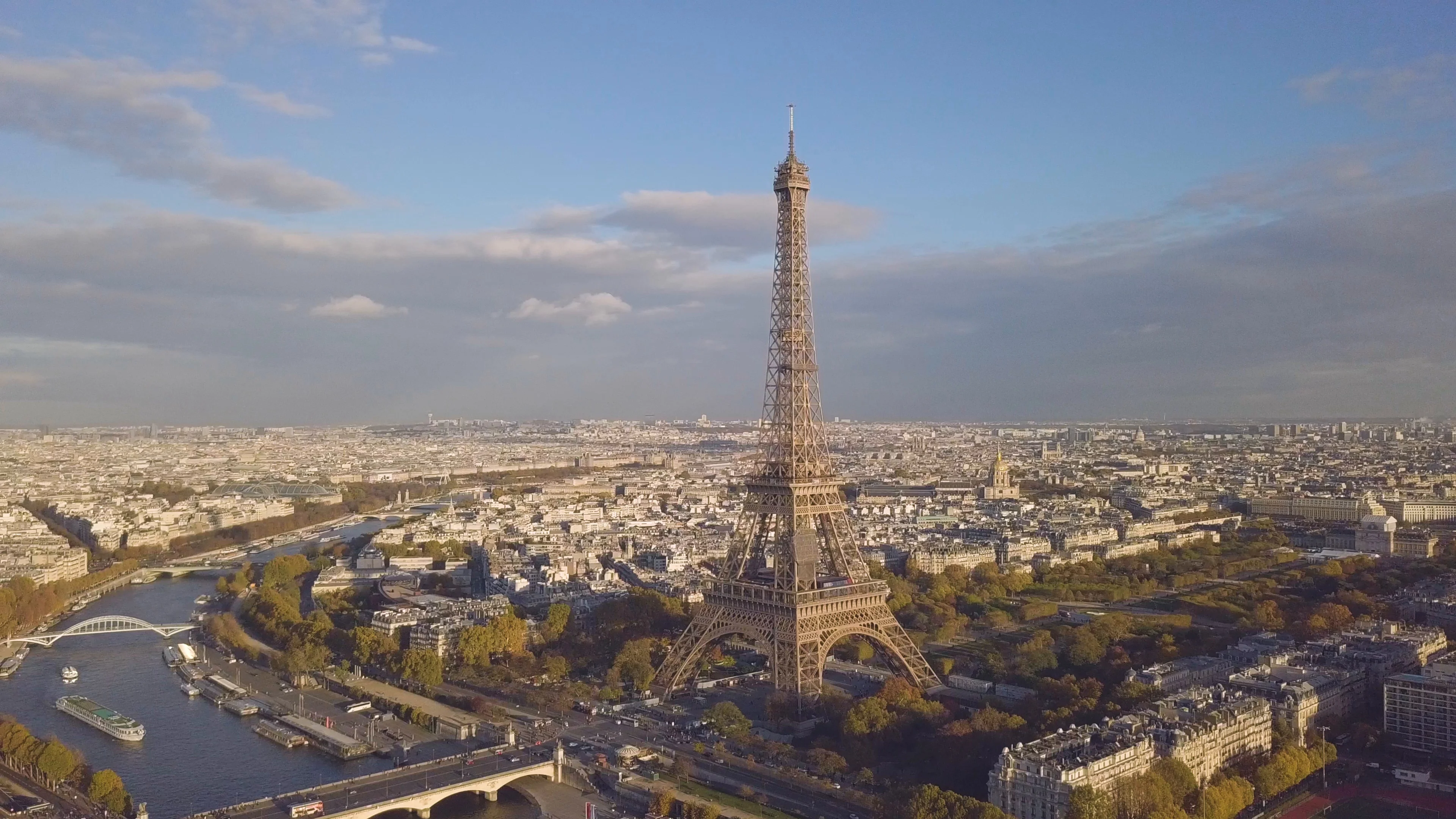 Eiffel Tower Aerial View Eiffel Tower Aerial View