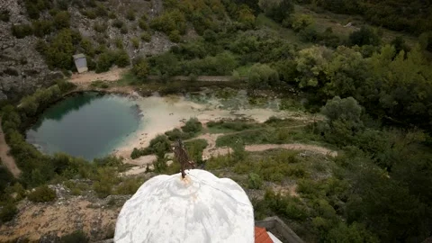 Aerial view of the Eye of the world 스톡 동영상 221144509