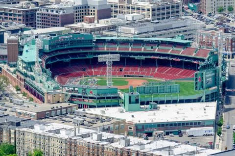 Yawkey Way at Fenway Park, Boston, MA. Editorial Stock Image