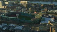 4K Fenway Park Gate B, Stock Video