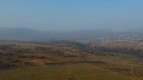 Aerial view of a field Видео 99007995