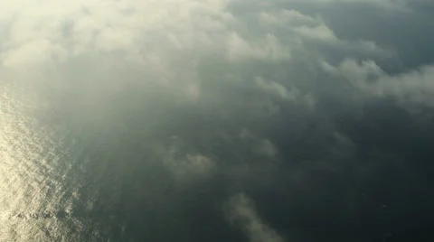 Aerial View: Flight over the Coast. Balaklava bay, Crimea Stock Footage 37044118