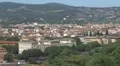 Aerial view of Florence city, Italy HD Footage
