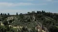 Aerial View of Florence, Italy, Beautiful Landscape, Tuscany Hills, Olive Trees HD Footage