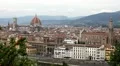 Aerial View of Florence, Italy, Florence Cathedral, Saint Mary of the Flower HD Footage