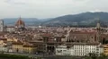Aerial View of Florence, Italy, Florence Cathedral, Saint Mary of the Flower HD Footage