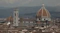 Aerial View of Florence, Italy, Florence Cathedral, Saint Mary of the Flower HD Footage
