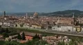 Aerial View of Florence, Italy, Florence Cathedral, Saint Mary of the Flower HD Footage
