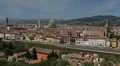 Aerial View of Florence, Italy, Florence Cathedral, Saint Mary of the Flower HD Footage