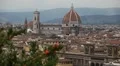 Aerial View of Florence, Italy, Florence Cathedral, Saint Mary of the Flower HD Footage