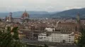Aerial View of Florence, Italy, Florence Cathedral, Saint Mary of the Flower HD Footage
