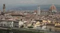 Aerial View of Florence, Italy, Florence Cathedral, Saint Mary of the Flower HD Footage
