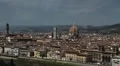 Aerial View of Florence, Italy, Florence Cathedral, Saint Mary time lapse HD Footage