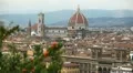 Aerial View of Florence, Italy, Florence Cathedral, Saint Mary of the Flower HD Footage