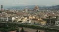 Aerial View of Florence, Italy, Florence Cathedral, Saint Mary time lapse HD Footage