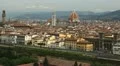 Aerial View of Florence, Italy, Florence Cathedral, Saint Mary of the Flower HD Footage