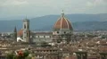 Aerial View of Florence, Italy, Florence Cathedral, Saint Mary of the Flower HD Footage