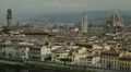Aerial View of Florence, Italy, Florence Cathedral, Saint Mary of the Flower HD Footage