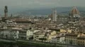 Aerial View of Florence, Italy, Florence Cathedral, Saint Mary of the Flower HD Footage
