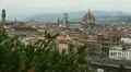 Aerial View of Florence, Italy, Florence Cathedral, Saint Mary of the Flower HD Footage