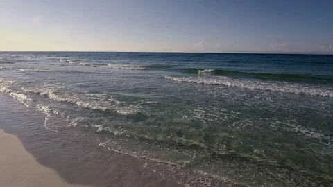 Aerial view of the Florida Beach Stock Footage 70862449