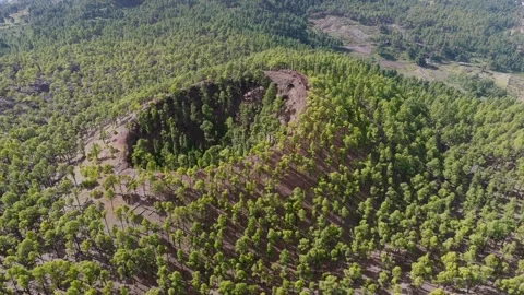 Aerial view of the Forces of Nature Stock Footage 335804762