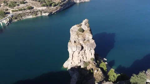Aerial view of the forest in Granada, Spain. Stock Footage 166819351