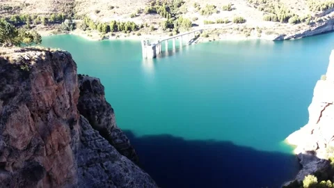 Aerial view of the forest in Granada, Spain. Stock Footage 166842892